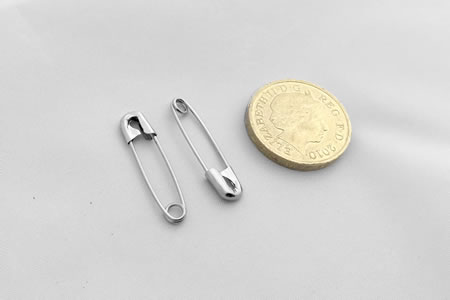 28mm HS1 Safety Pin Laundry Spec Safety Pins