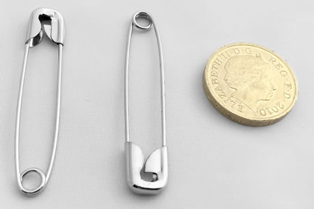 50mm HS3 Safety Pin Laundry Spec Safety Pins
